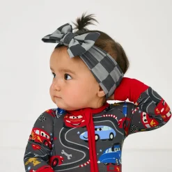 Hats & Headbands<Little Sleepies Luxe Bow Headband Piston Cup