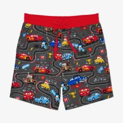 Daddy & Me|Full Family Matching<Little Sleepies Men's Pajama Shorts Piston Cup