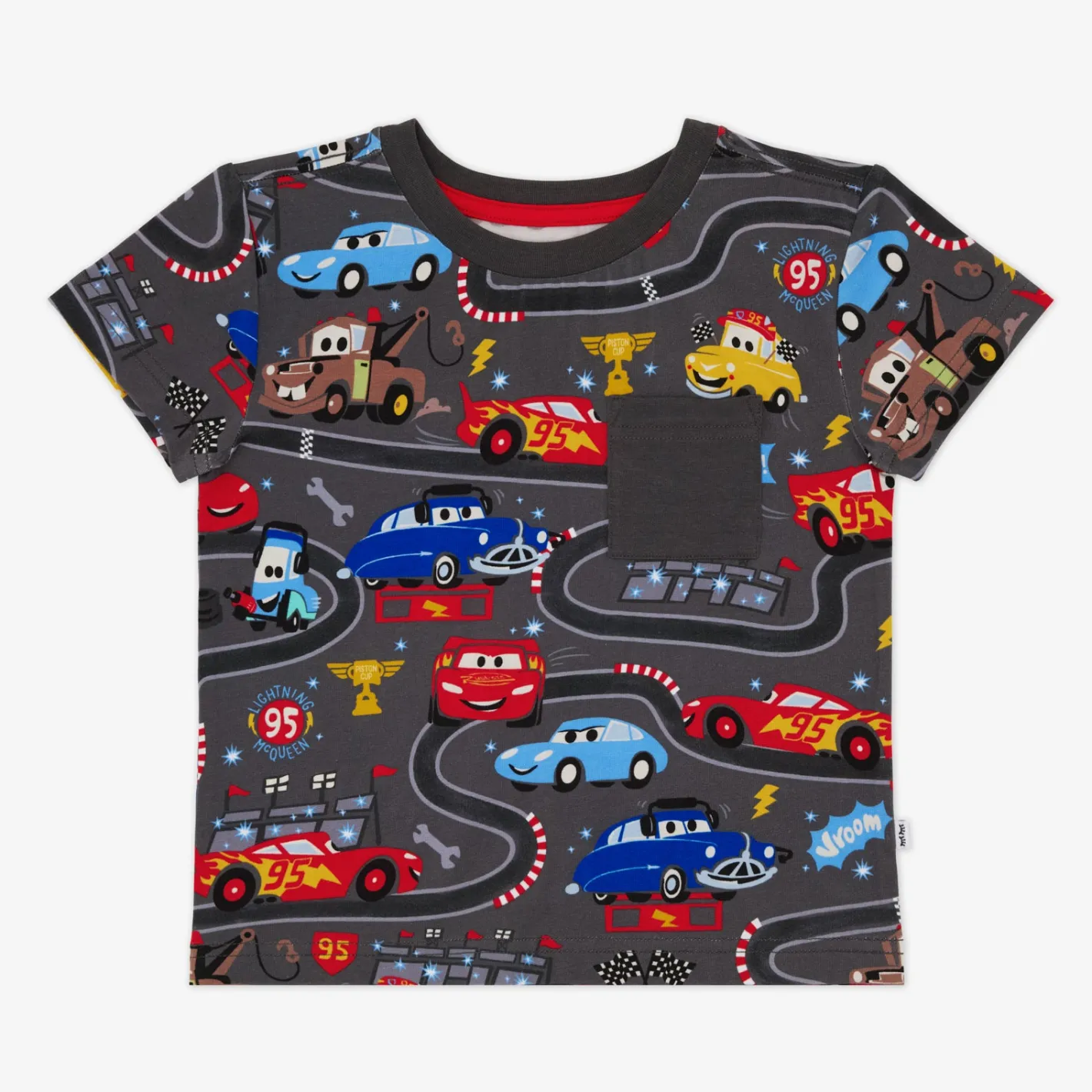 Tops & Tees|Tops & Tees<Little Sleepies Relaxed Pocket Tee Piston Cup