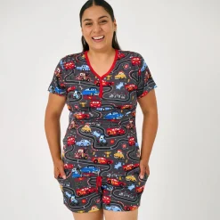 Mommy & Me|Mommy & Me<Little Sleepies Women's Pajama Shorts Piston Cup