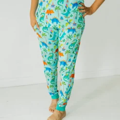 Mommy & Me|Mommy & Me<Little Sleepies Women's Pajama Pants Prehistoric Party