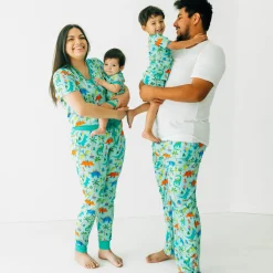 Mommy & Me|Mommy & Me<Little Sleepies Women's Pajama Pants Prehistoric Party