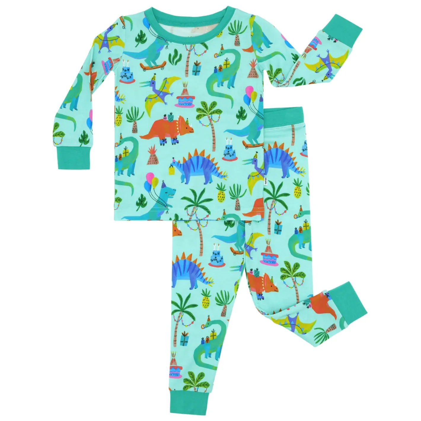 Two-Piece Pj Sets|Two-Piece Pj Sets<Little Sleepies Two-Piece Pajama Set Prehistoric Party