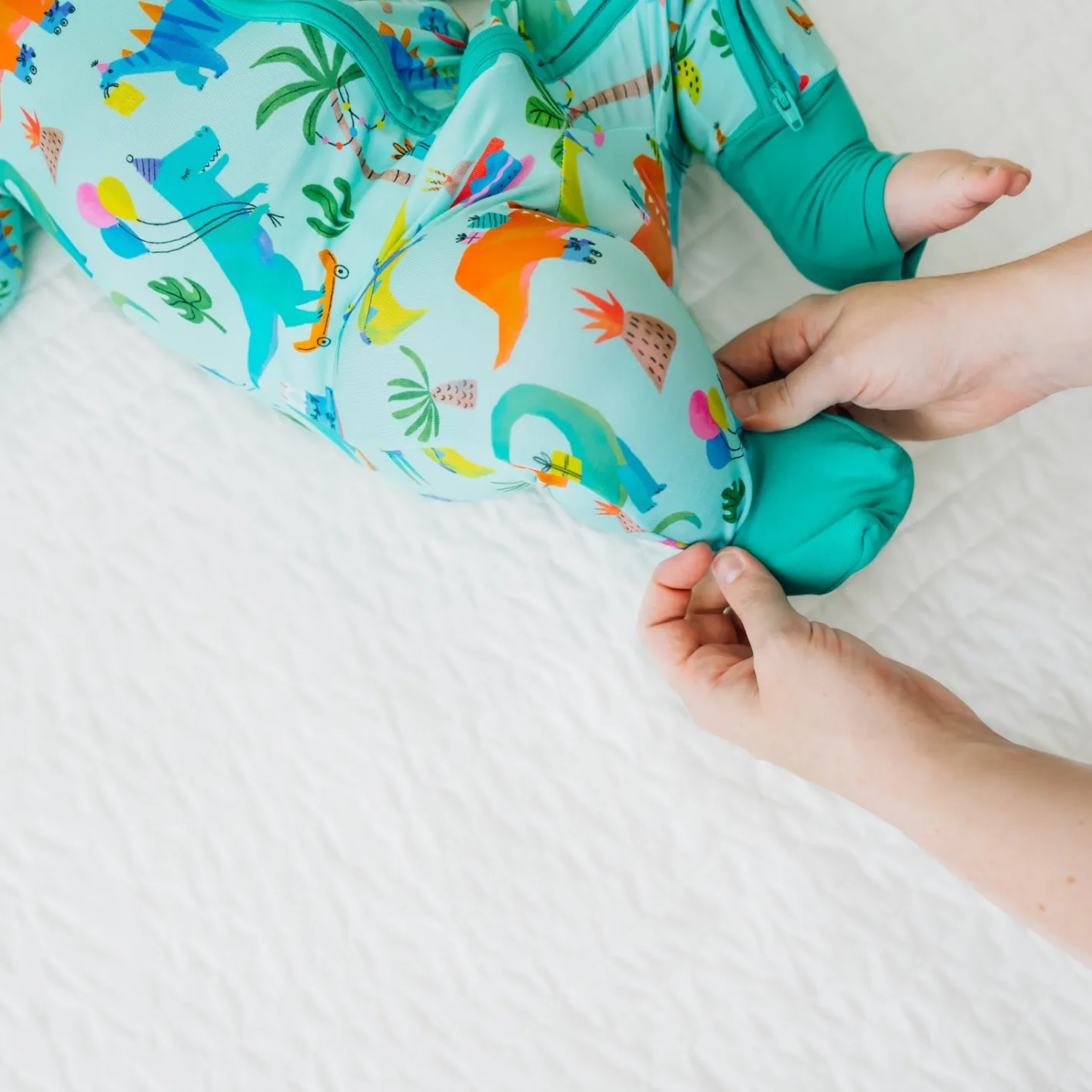 Zippies|Mommy & Me<Little Sleepies Zippy Prehistoric Party