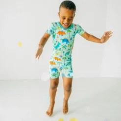 Two-Piece Pj Sets|Two-Piece Pj Sets<Little Sleepies Two-Piece Pajama Set Prehistoric Party
