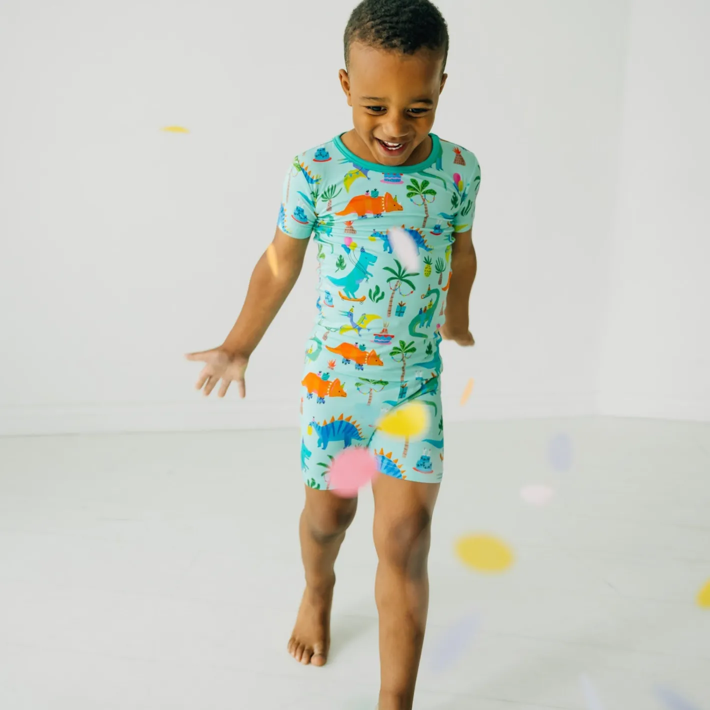 Two-Piece Pj Sets|Two-Piece Pj Sets<Little Sleepies Two-Piece Pajama Set Prehistoric Party