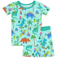 Two-Piece Pj Sets|Two-Piece Pj Sets<Little Sleepies Two-Piece Pajama Set Prehistoric Party