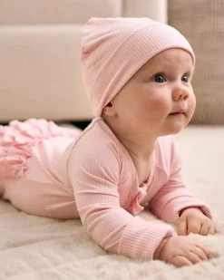 The Newborn Shop|The Newborn Shop<Little Sleepies Ribbed Infant Beanie Prima Pink