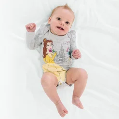 Bamboo Baby Clothes|Bodysuits<Little Sleepies Flutter Bodysuit Princess Belle
