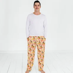 Men's<Little Sleepies Men's Pajama Pants Princess Belle