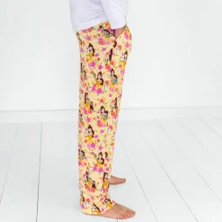 Men's<Little Sleepies Men's Pajama Pants Princess Belle
