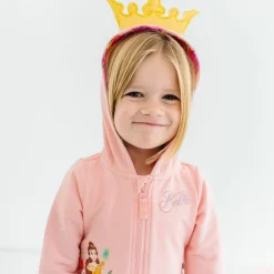 Sweaters & Hoodies|Sweaters & Hoodies<Little Sleepies Peplum Hoodie Princess Belle
