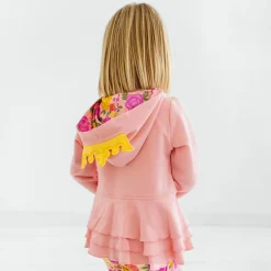 Sweaters & Hoodies|Sweaters & Hoodies<Little Sleepies Peplum Hoodie Princess Belle