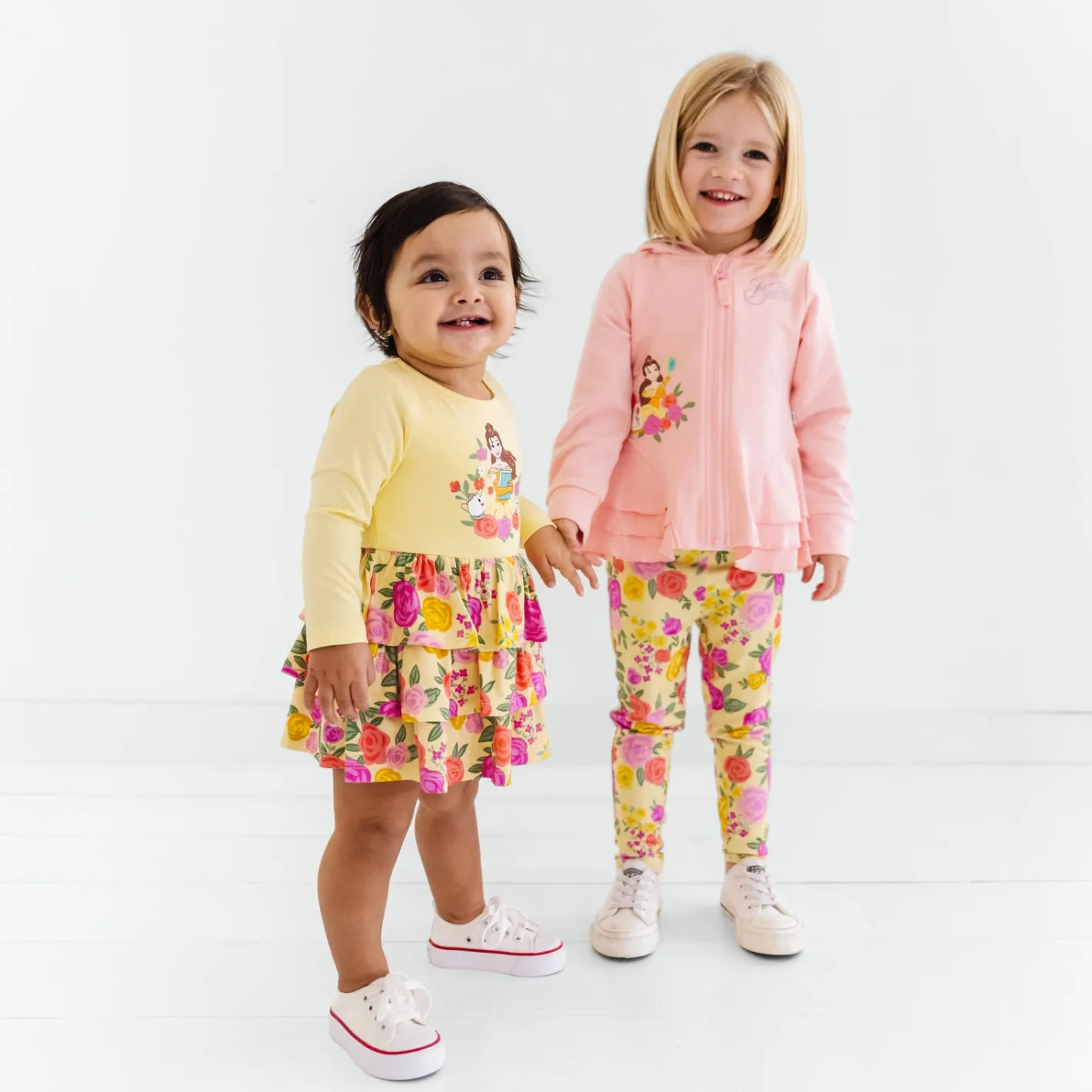 Sweaters & Hoodies|Sweaters & Hoodies<Little Sleepies Peplum Hoodie Princess Belle