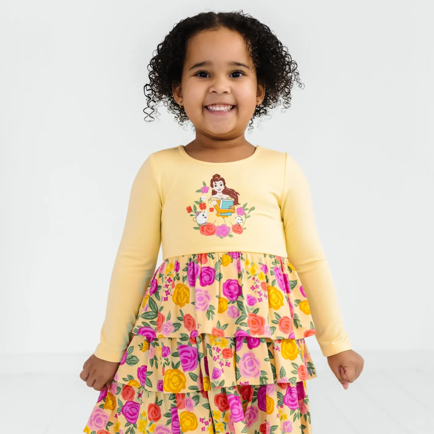 Dresses|Dresses<Little Sleepies Tiered Dress Princess Belle