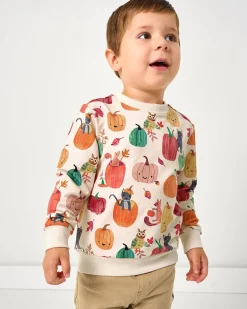 Tops & Tees|Tops & Tees<Little Sleepies Crewneck Sweatshirt Pumpkin Pals