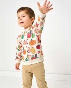 Tops & Tees|Tops & Tees<Little Sleepies Crewneck Sweatshirt Pumpkin Pals