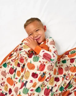 Cloud Blankets|Cloud Blankets<Little Sleepies Large Cloud Blanket® Pumpkin Pals
