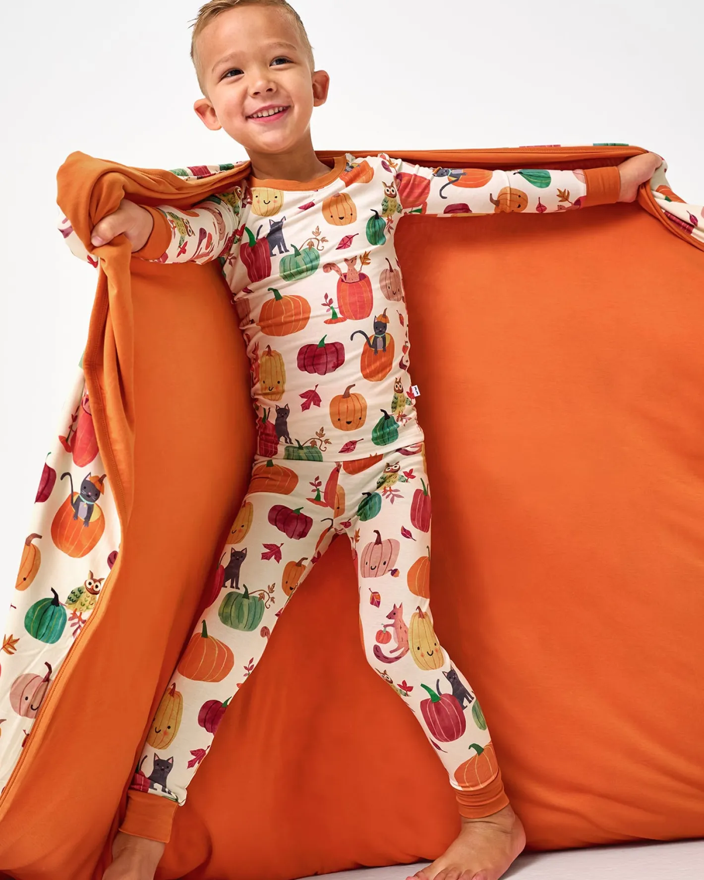 Cloud Blankets|Cloud Blankets<Little Sleepies Large Cloud Blanket® Pumpkin Pals