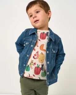 Tops & Tees|Tops & Tees<Little Sleepies Relaxed Pocket Tee Pumpkin Pals