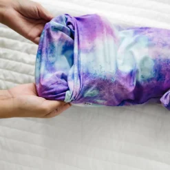 Layette|Infant Gowns<Little Sleepies Infant Gown Purple Watercolor