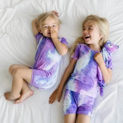 Two-Piece Pj Sets|Two-Piece Pj Sets<Little Sleepies Two-Piece Pajama Set Purple Watercolor