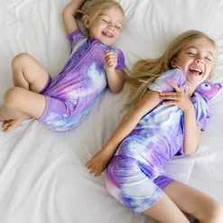 Two-Piece Pj Sets|Two-Piece Pj Sets<Little Sleepies Two-Piece Pajama Set Purple Watercolor