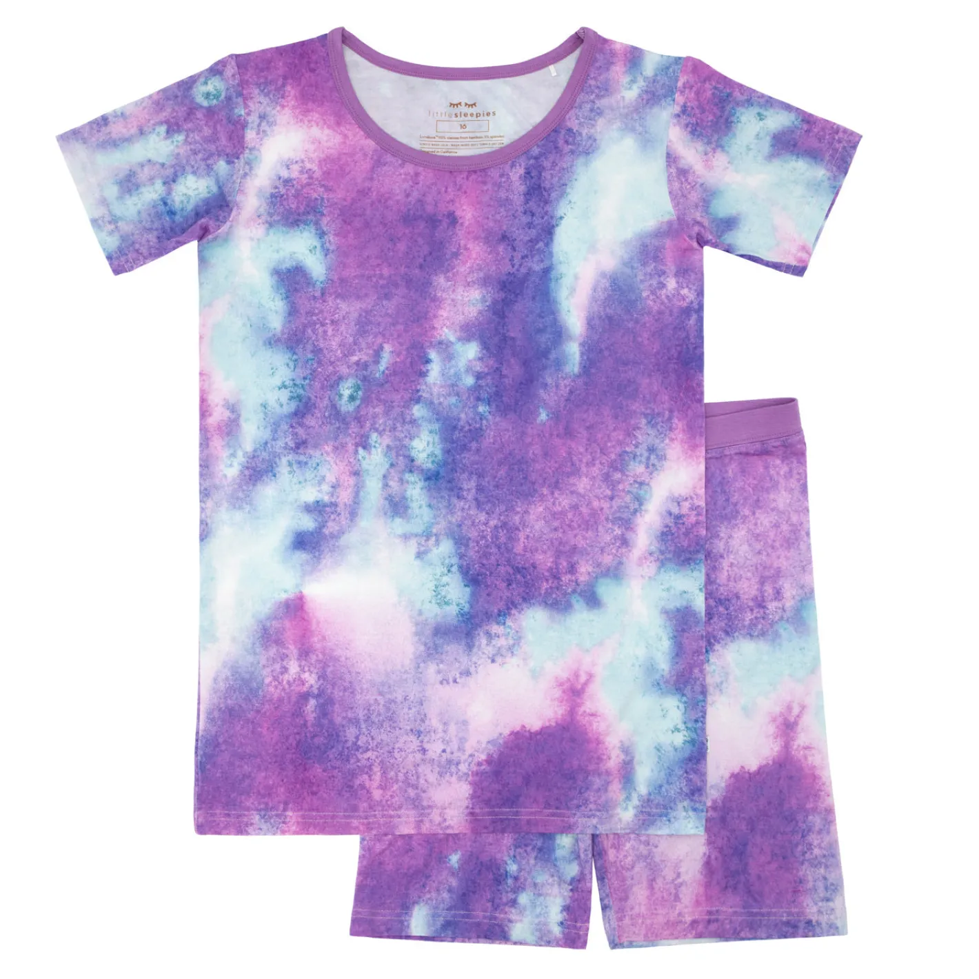 Two-Piece Pj Sets|Two-Piece Pj Sets<Little Sleepies Two-Piece Pajama Set Purple Watercolor
