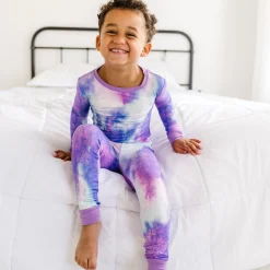 Two-Piece Pj Sets|Two-Piece Pj Sets<Little Sleepies Two-Piece Pajama Set Purple Watercolor
