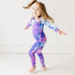 Two-Piece Pj Sets|Two-Piece Pj Sets<Little Sleepies Two-Piece Pajama Set Purple Watercolor