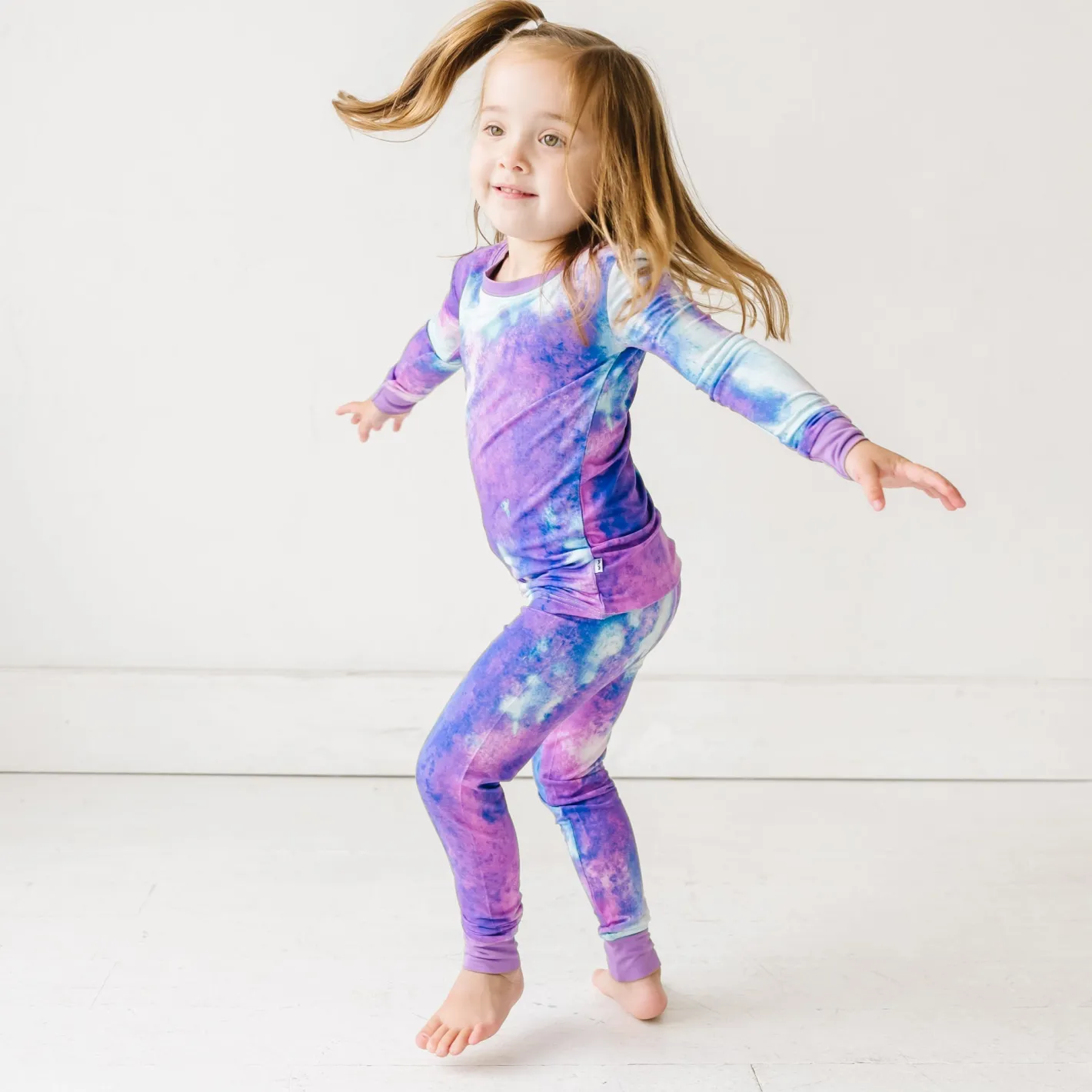 Two-Piece Pj Sets|Two-Piece Pj Sets<Little Sleepies Two-Piece Pajama Set Purple Watercolor