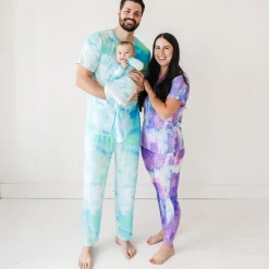Mommy & Me|Mommy & Me<Little Sleepies Women's Pajama Pants Purple Watercolor