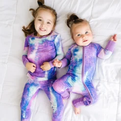 Zippies|Sibling Matching<Little Sleepies Zippy Purple Watercolor