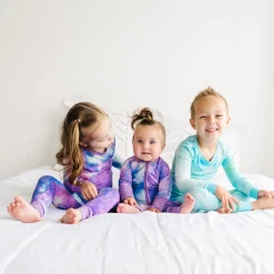 Zippies|Sibling Matching<Little Sleepies Zippy Purple Watercolor