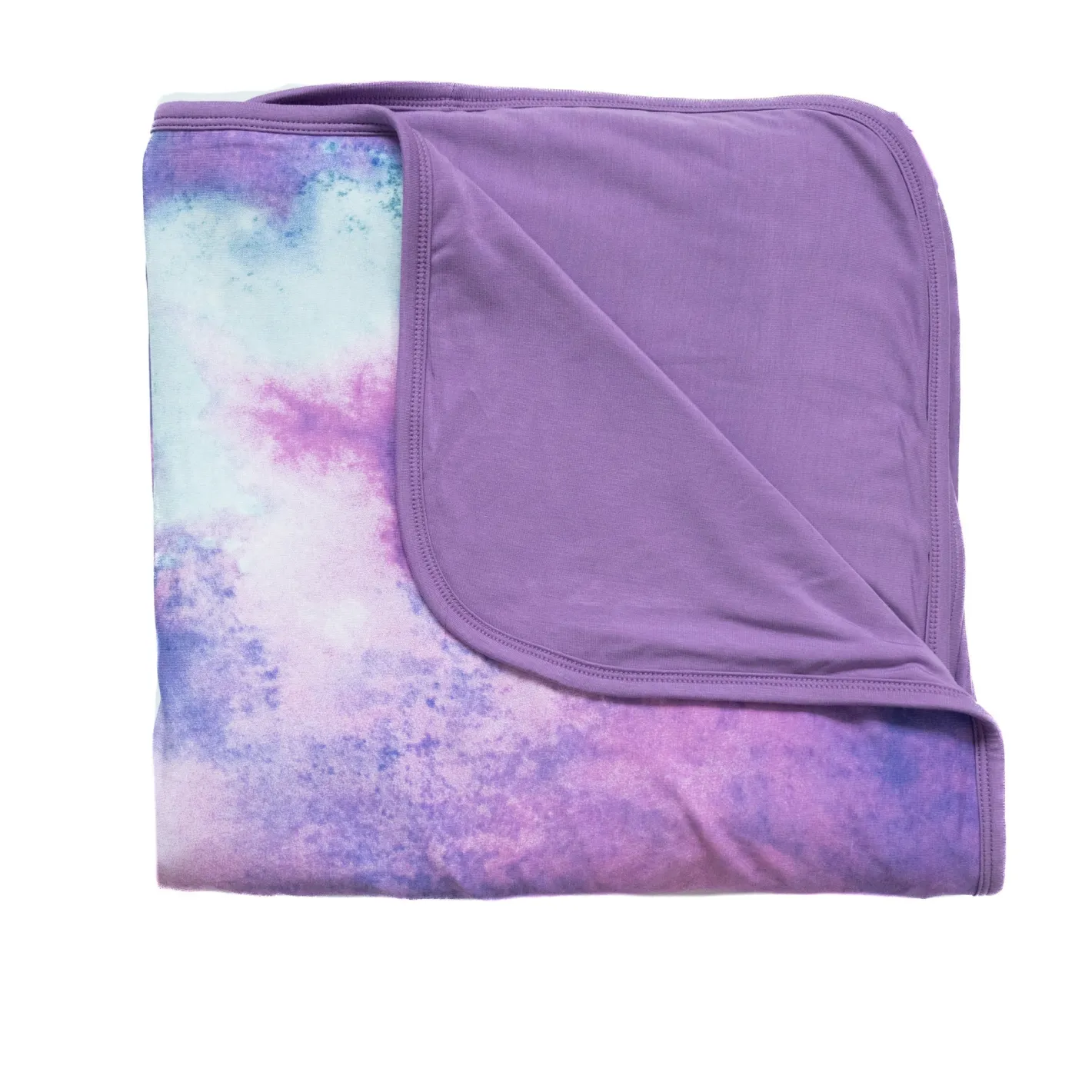 Cloud Blankets|Cloud Blankets<Little Sleepies Large Cloud Blanket® Purple Watercolor