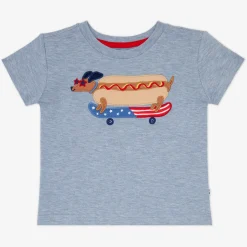 Tops & Tees|Tops & Tees<Little Sleepies Relaxed Tee Red White & Woof