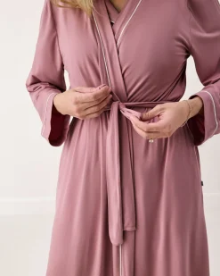 The Newborn Shop|The Newborn Shop<Little Sleepies Women's Robe Rosewood