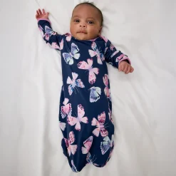 Layette|Infant Gowns<Little Sleepies Infant Gown Royal Butterflies