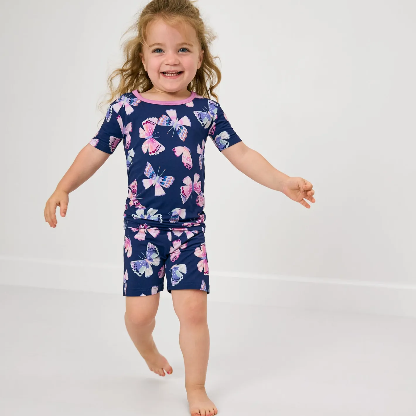 Two-Piece Pj Sets|Two-Piece Pj Sets<Little Sleepies Two-Piece Pajama Set Royal Butterflies