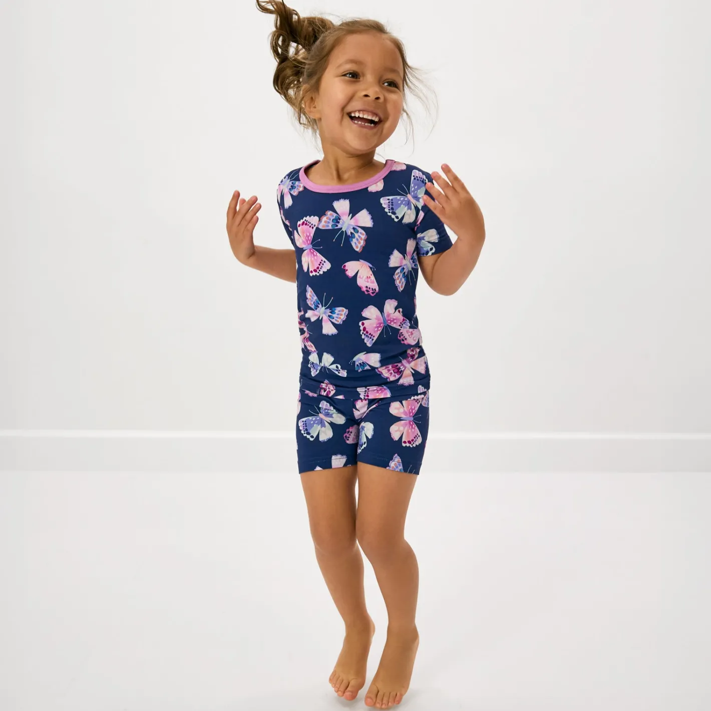 Two-Piece Pj Sets|Two-Piece Pj Sets<Little Sleepies Two-Piece Pajama Set Royal Butterflies