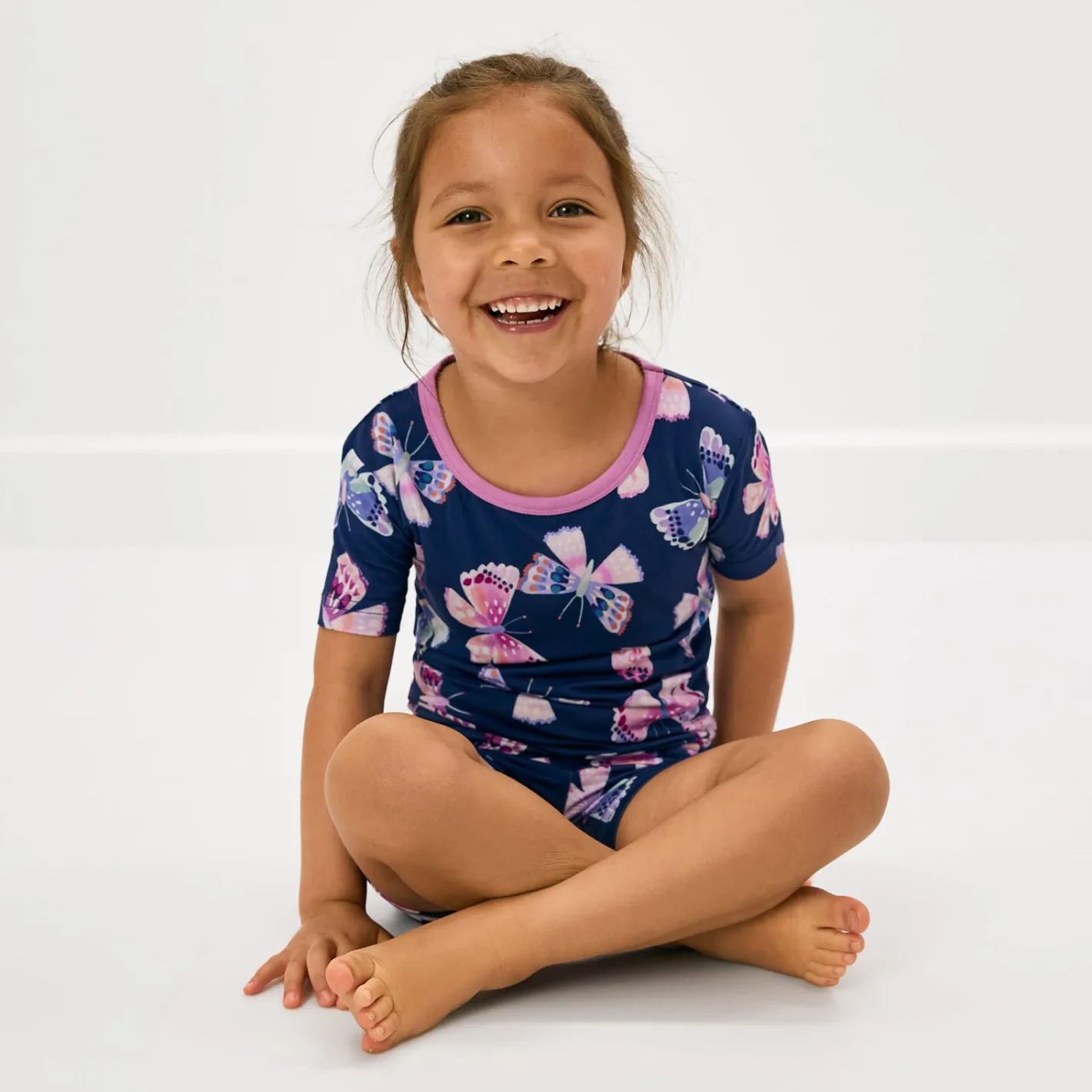 Two-Piece Pj Sets|Two-Piece Pj Sets<Little Sleepies Two-Piece Pajama Set Royal Butterflies