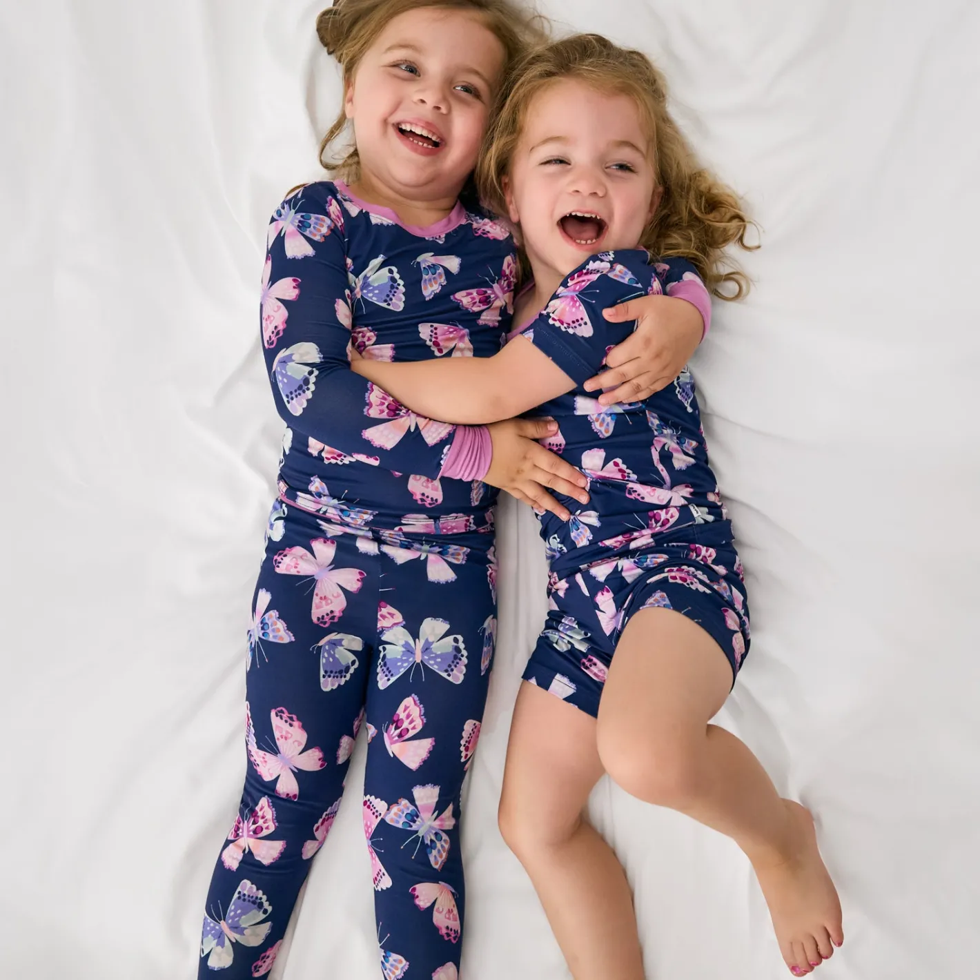 Two-Piece Pj Sets|Two-Piece Pj Sets<Little Sleepies Two-Piece Pajama Set Royal Butterflies