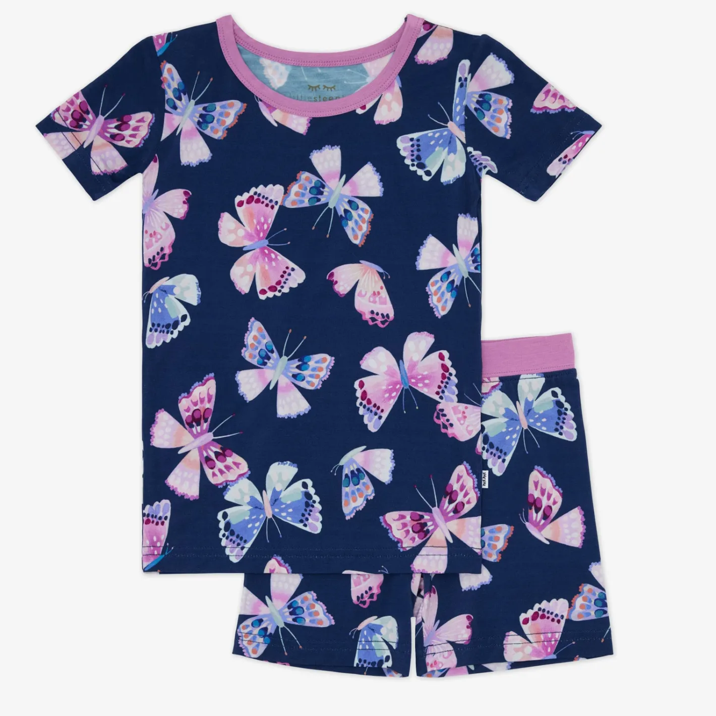 Two-Piece Pj Sets|Two-Piece Pj Sets<Little Sleepies Two-Piece Pajama Set Royal Butterflies