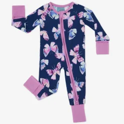 Zippies|Mommy & Me<Little Sleepies Zippy Royal Butterflies