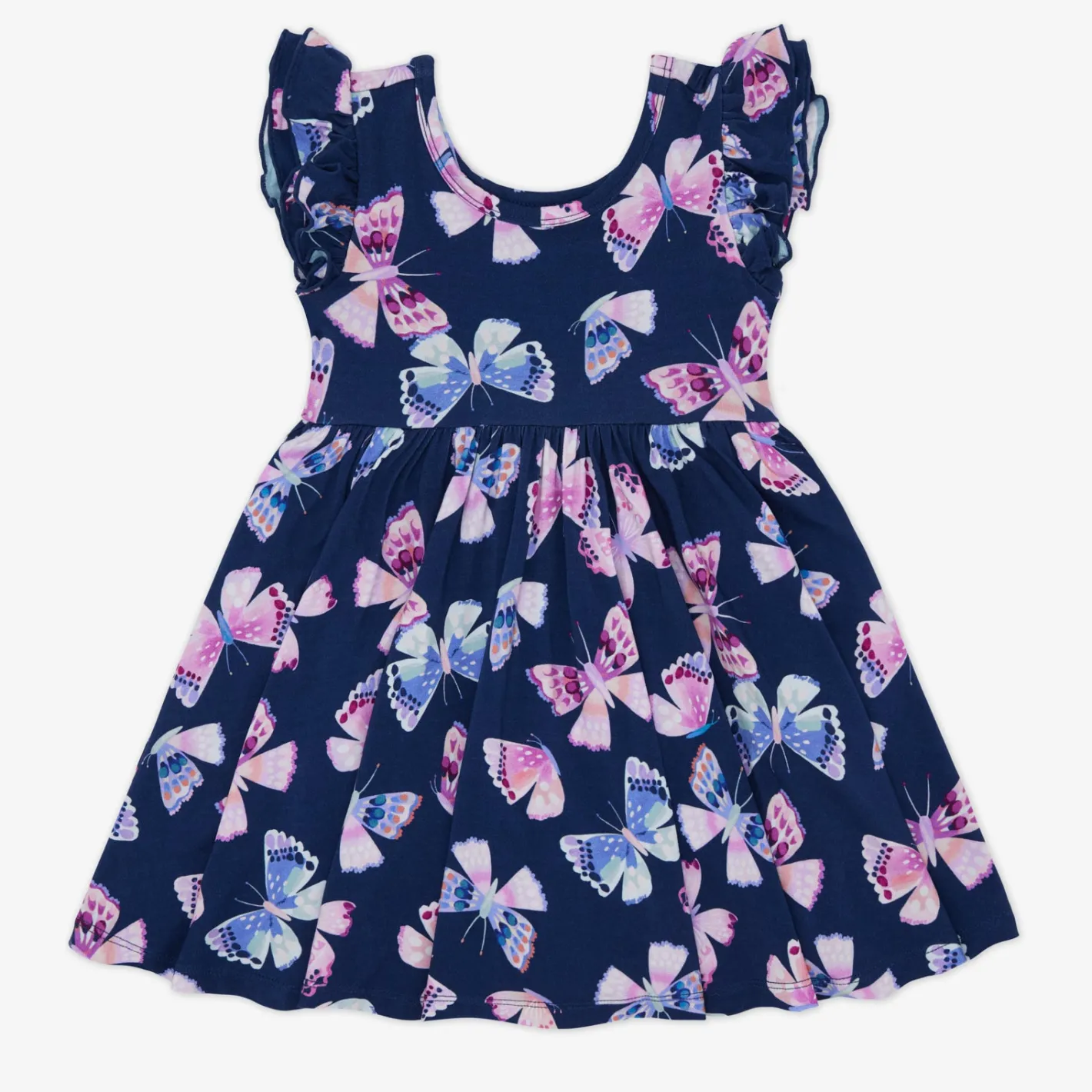 Dresses|Dresses<Little Sleepies Flutter Twirl Dress Royal Butterflies