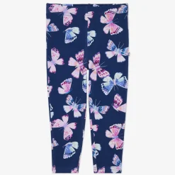 Bamboo Baby Clothes|Bottoms<Little Sleepies Legging Royal Butterflies