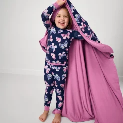 Cloud Blankets|Cloud Blankets<Little Sleepies Large Cloud Blanket® Royal Butterflies