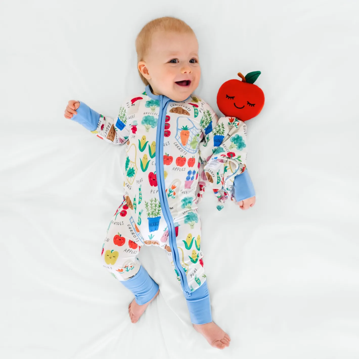 Sleepyhead Loveys<Little Sleepies Ruby the Apple Sleepyhead Lovey