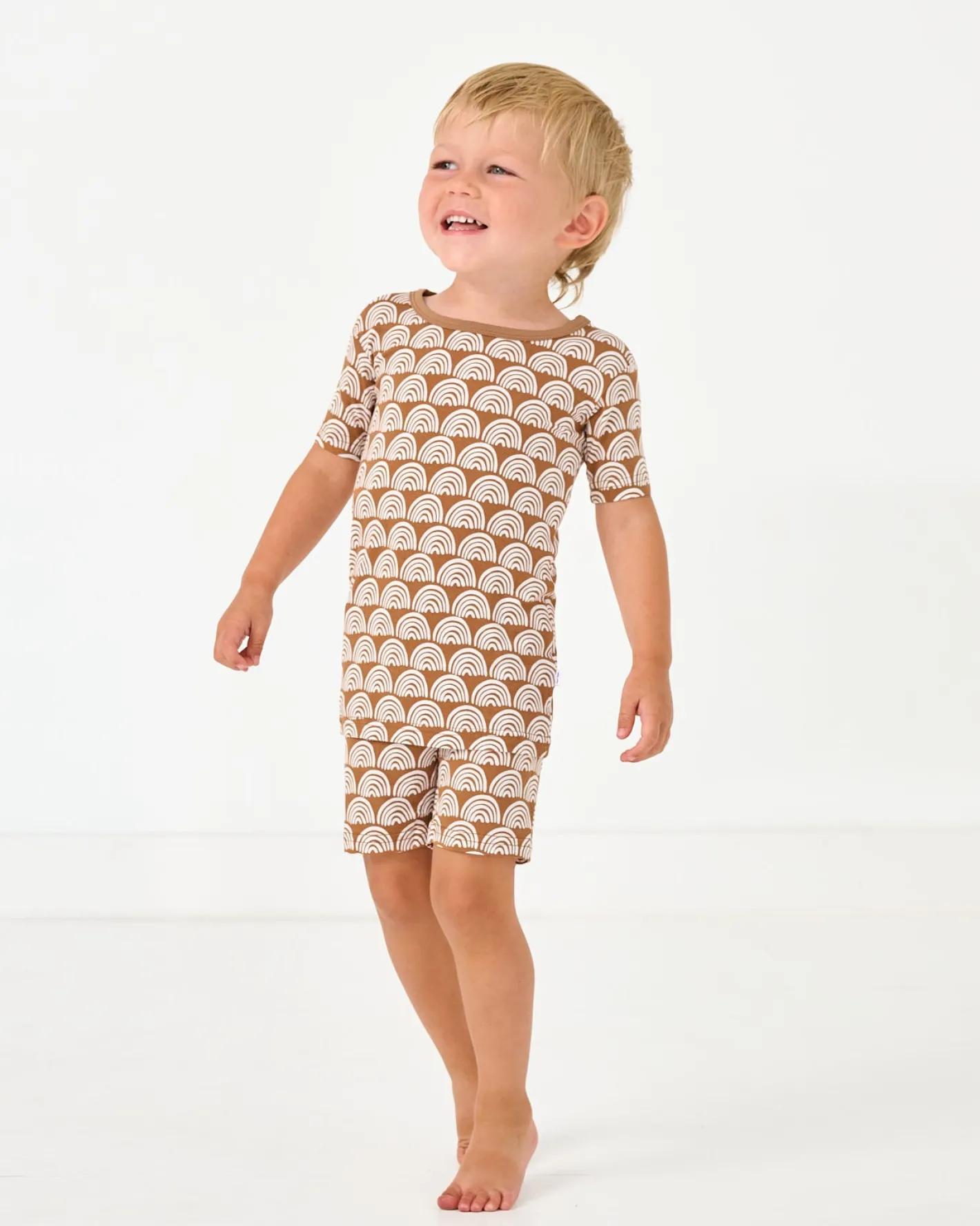 Two-Piece Pj Sets|Two-Piece Pj Sets<Little Sleepies Two-Piece Pajama Set Rust Rainbows