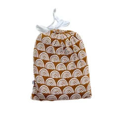 Sheets<Little Sleepies Fitted Crib Sheet Rust Rainbows